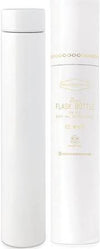 Slim Flask Bottle - Ice White