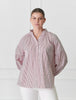 Kell Stripe Shirt - Red