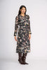 Pipe Up Shirt Dress - Shadow Leaf