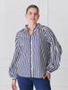 Jo Shirt - Navy Stripe