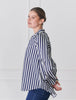 Jo Shirt - Navy Stripe