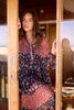 Carnation Dress - Navy Poppy
