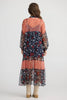 Carnation Dress - Navy Poppy
