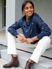 Tulip Shirt - Navy