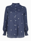 Tulip Shirt - Navy
