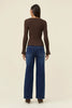 Darby Knit Top - Chocolate