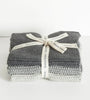 Lavette Washcloths Set of 3 - Grey