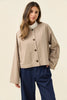 Farida Convertible Coat - Stone