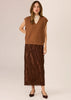 Loren Cable Vest - Toffee