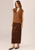 Loren Cable Vest - Toffee