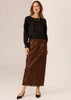 Sequence Beaded Skirt - Cocolate