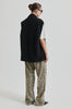 Fique Oversized Waistcoat - Black