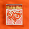 Archivist Match Boxes - Botanical Heart