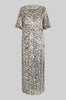 Haveny Sequin Dress - Elephant