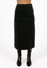 Va Va Velour Skirt - Black