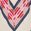 Beloved Long Dress - Navy/Red Jacquard