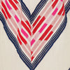 Beloved Long Dress - Navy/Red Jacquard