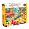 Petite Collage Floor Puzzle - Construction