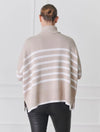 Samantha Striped Knit - Ecru/White