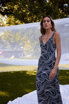 Crumpet Dress - Black Swirl