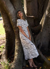 Yamba Dress - Cream Swirl
