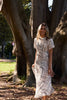 Yamba Dress - Cream Swirl