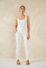Dalton Denim Pant - White