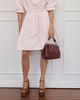 Virginia Mini Dress - Baby Pink