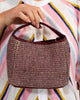 Linton Cross Body Bag - Burgundy Weave