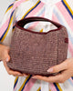 Linton Cross Body Bag - Burgundy Weave