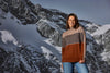 Stripe & Colour Block Tunic - Cognac/Ink/Cob