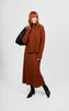 Sophie Panelled Flared Skirt - Cognac