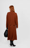 Sophie Panelled Flared Skirt - Cognac