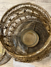 Luna Folding Lantern Large - Antique Brass