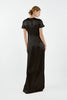Bianca Maxi Gathered Gown - Black