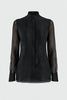 Iris Bell Sleeve Shirt - Black