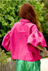 Puff Riders Top - Hot Pink
