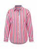 Charlie Wide Stripe Shirt - Red