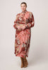 Edith Column Midi Dress - Cathedral Botanic