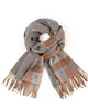 Spotty Dotty Reversible Scarf - Grey