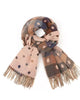 Spotty Dotty Reversible Scarf - Blush Pink