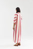 Blythe Dress - Poppy Papaya Stripe