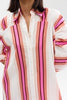 Blythe Dress - Poppy Papaya Stripe