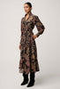 Wanderlust Pearl Embellished Maxi Dress - Dark Tropique