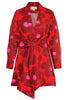 Off The Wrap Jacket - Pink/Red