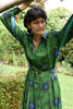Winterful Dress - Green Floral