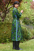 Winterful Dress - Green Floral