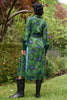 Winterful Dress - Green Floral