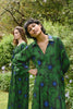 Winterful Dress - Green Floral