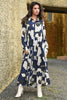 Sun & The Swoon Dress - Navy Blooms